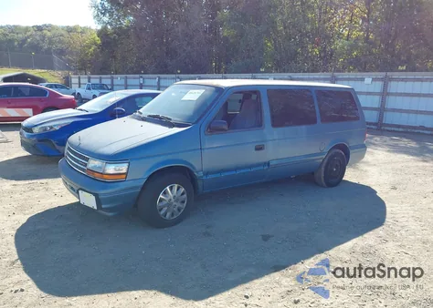 1994 Plymouth Grand Voyager Se from USA, damaged, VIN 1P4GH44R8RX227038